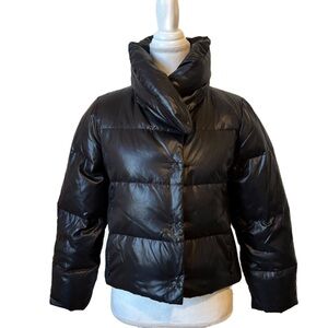 Banana Republic Black Puffer Jacket